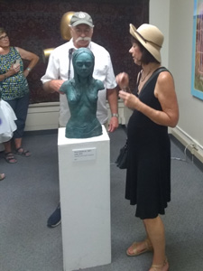 Anna Golden with Leila