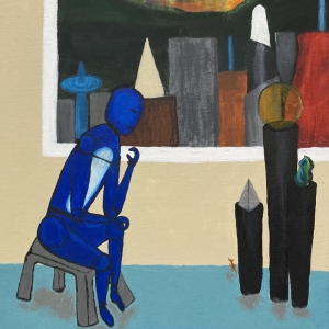 Laura Lewis painting